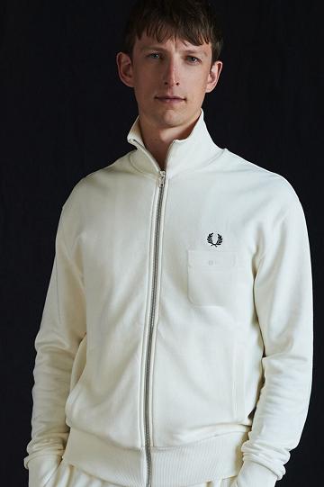 Geaca Barbati Fred Perry J3833 Albi | RO 1210WNBY